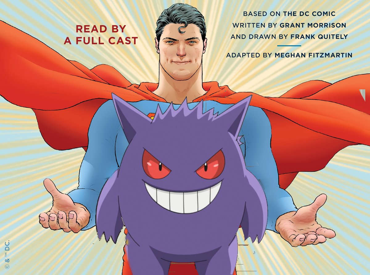 When Gengar Becomes Superman: Marc Thompson Leads an Audiobook Adventure