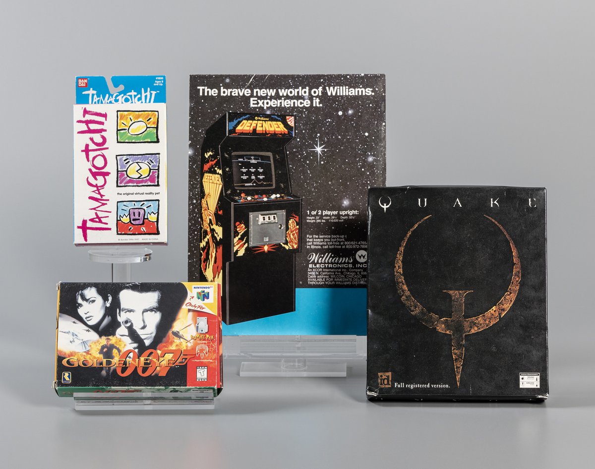 Quake, GoldenEye 007, Defender, and Tamagotchi: Gaming Legends Immortalized in the Hall of Fame